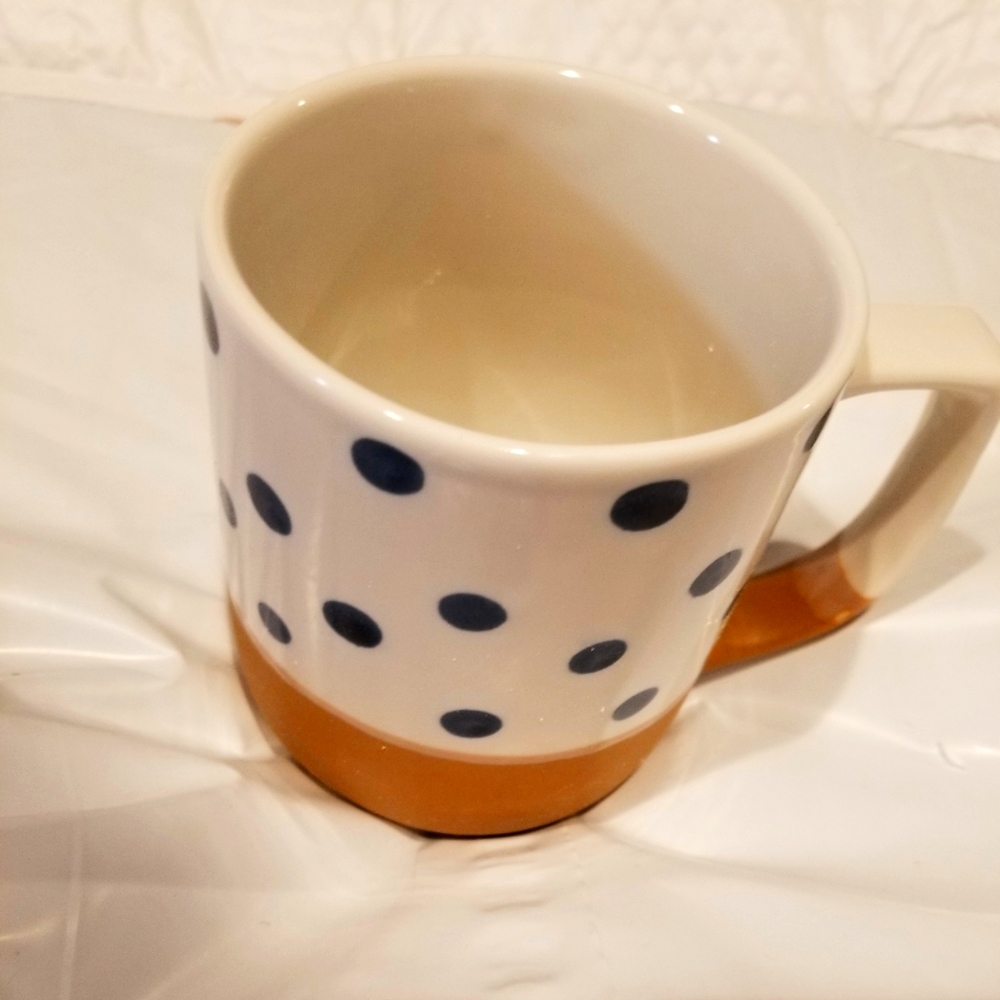 Comfify Large Ceramic Polka Dot Mug - Circles